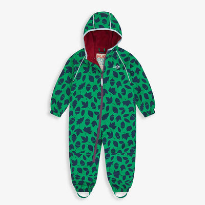 EcoSplash Waterproof Fleece Lined Puddle Suit Green